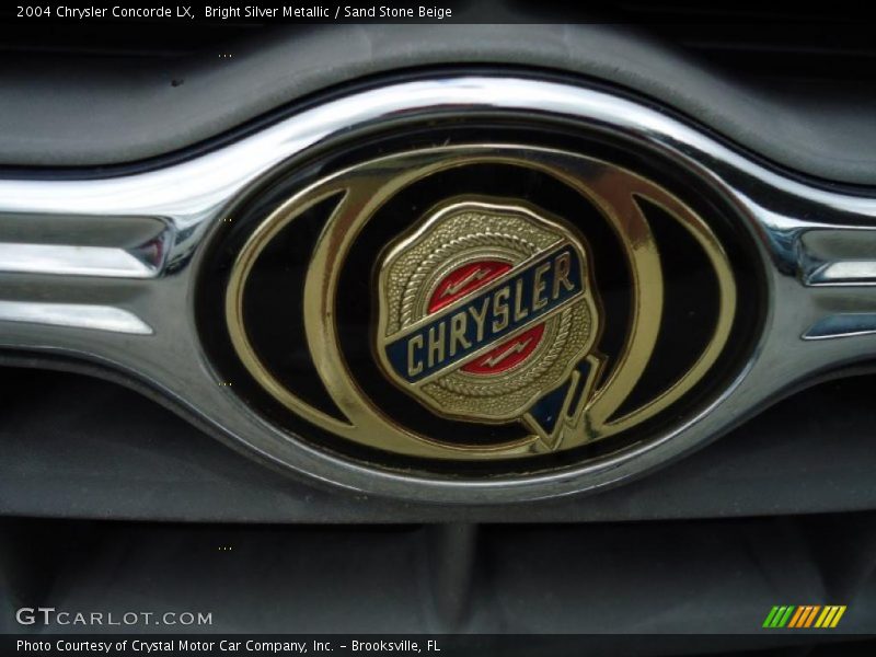 Bright Silver Metallic / Sand Stone Beige 2004 Chrysler Concorde LX
