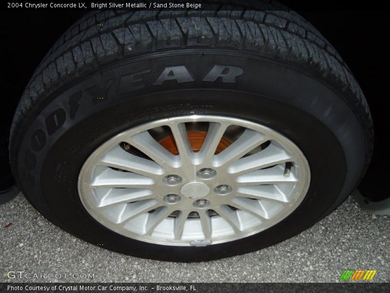 Bright Silver Metallic / Sand Stone Beige 2004 Chrysler Concorde LX