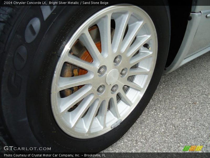 Bright Silver Metallic / Sand Stone Beige 2004 Chrysler Concorde LX