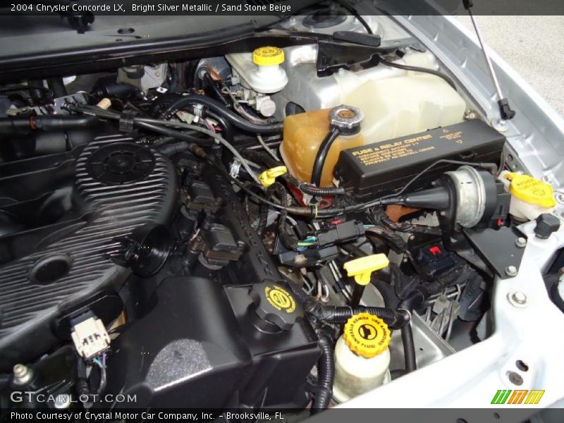Bright Silver Metallic / Sand Stone Beige 2004 Chrysler Concorde LX