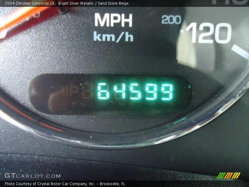 Bright Silver Metallic / Sand Stone Beige 2004 Chrysler Concorde LX