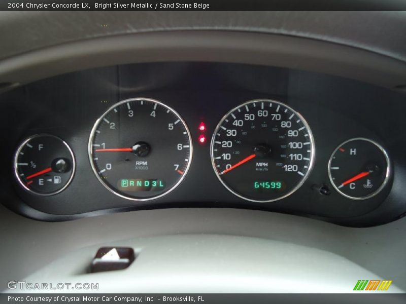 Bright Silver Metallic / Sand Stone Beige 2004 Chrysler Concorde LX