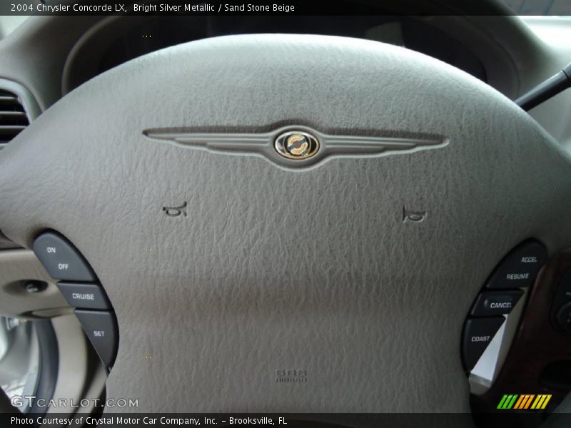 Bright Silver Metallic / Sand Stone Beige 2004 Chrysler Concorde LX