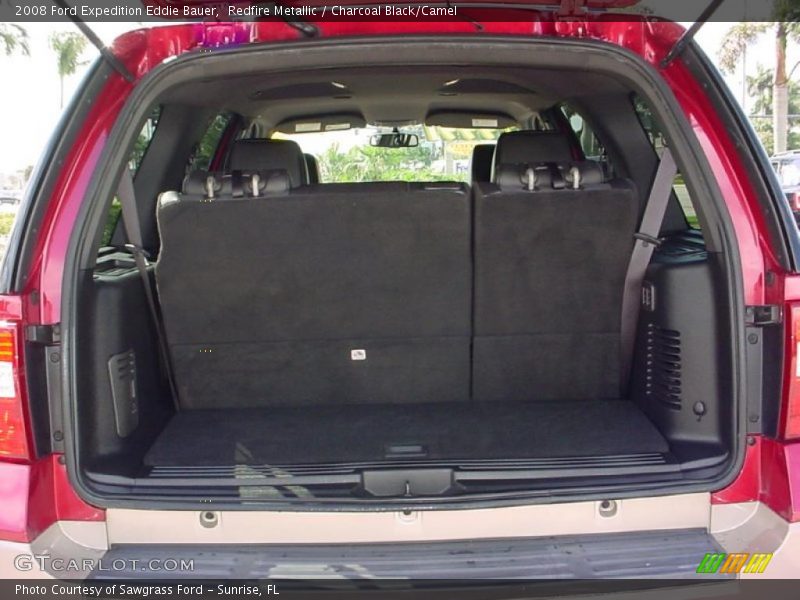 Redfire Metallic / Charcoal Black/Camel 2008 Ford Expedition Eddie Bauer