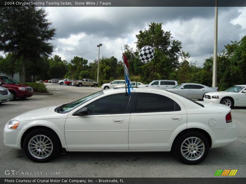 Stone White / Taupe 2004 Chrysler Sebring Touring Sedan