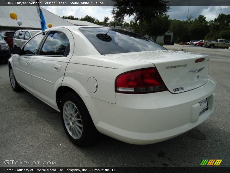 Stone White / Taupe 2004 Chrysler Sebring Touring Sedan