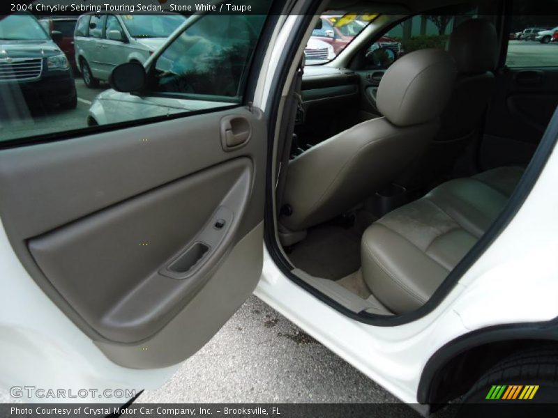 Stone White / Taupe 2004 Chrysler Sebring Touring Sedan