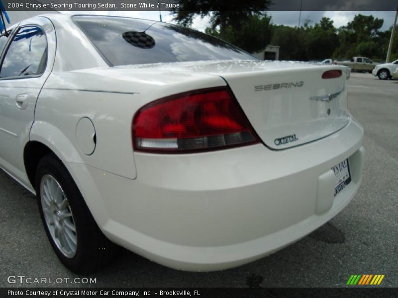 Stone White / Taupe 2004 Chrysler Sebring Touring Sedan