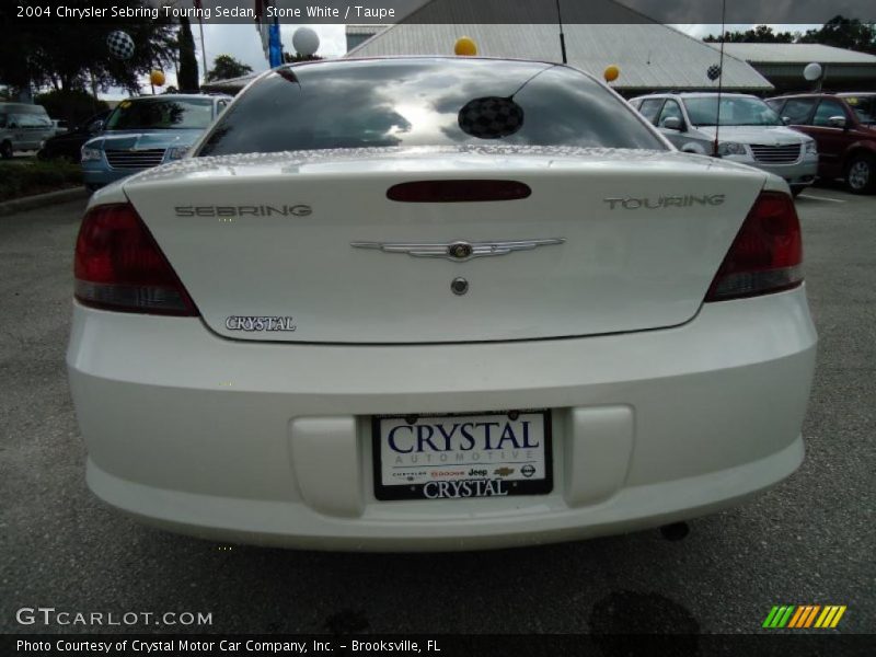 Stone White / Taupe 2004 Chrysler Sebring Touring Sedan