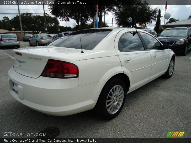 Stone White / Taupe 2004 Chrysler Sebring Touring Sedan