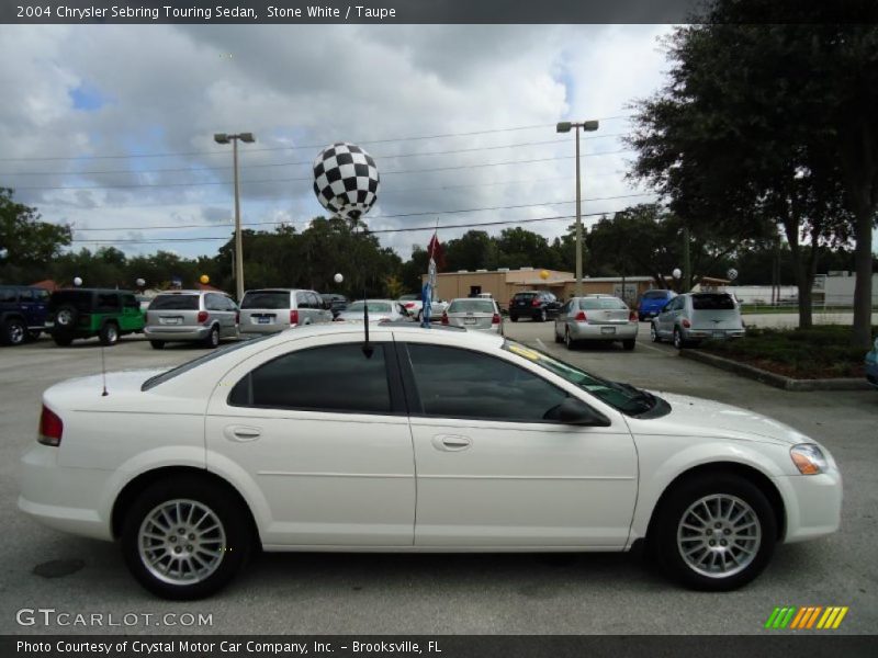 Stone White / Taupe 2004 Chrysler Sebring Touring Sedan