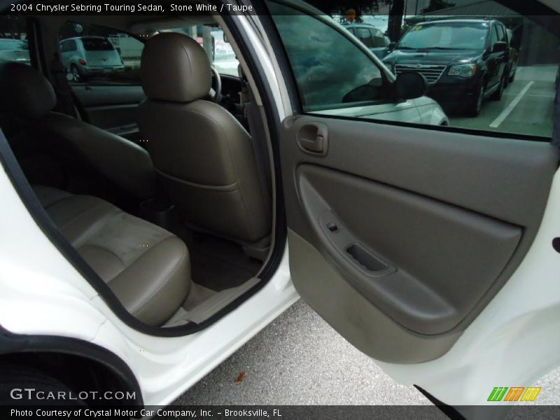 Stone White / Taupe 2004 Chrysler Sebring Touring Sedan