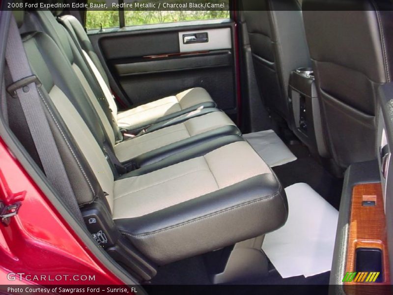 Redfire Metallic / Charcoal Black/Camel 2008 Ford Expedition Eddie Bauer