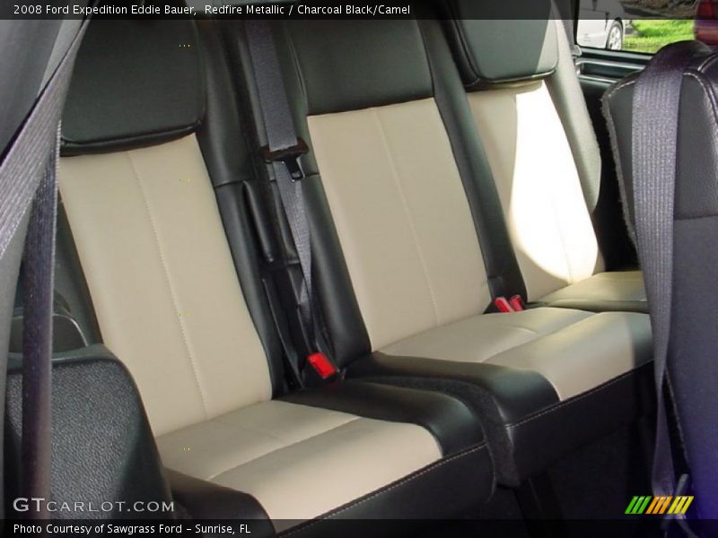Redfire Metallic / Charcoal Black/Camel 2008 Ford Expedition Eddie Bauer