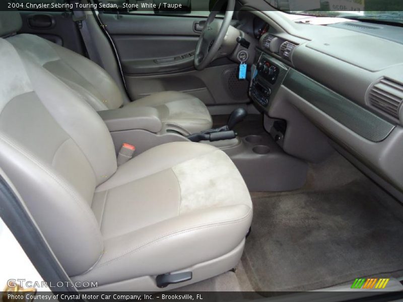 Stone White / Taupe 2004 Chrysler Sebring Touring Sedan