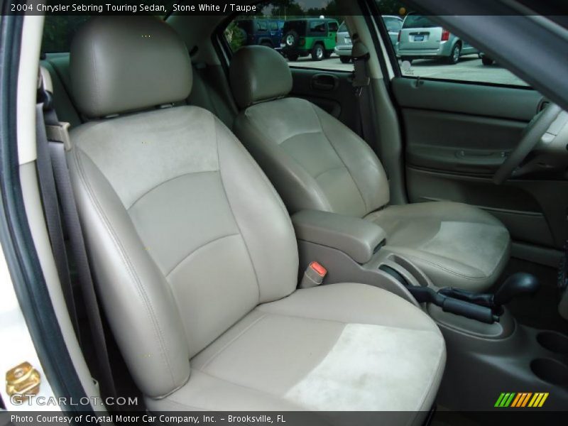 Stone White / Taupe 2004 Chrysler Sebring Touring Sedan
