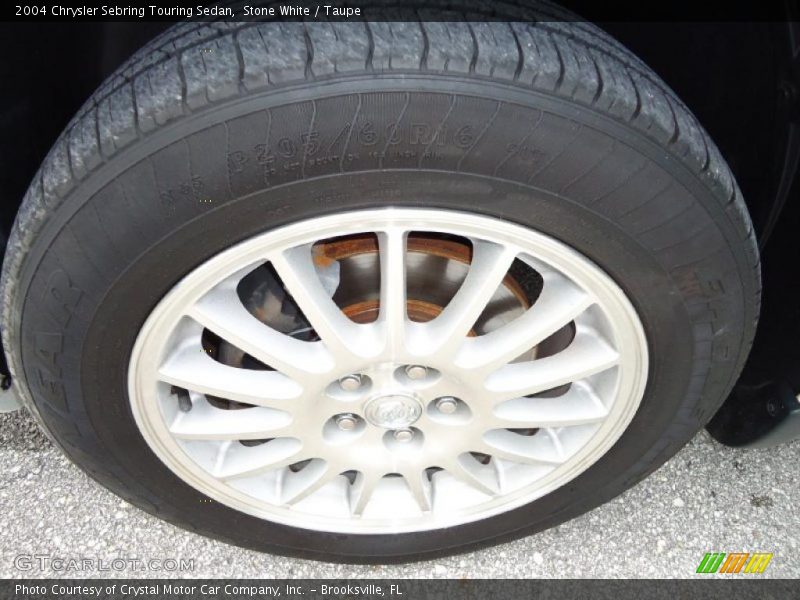 Stone White / Taupe 2004 Chrysler Sebring Touring Sedan
