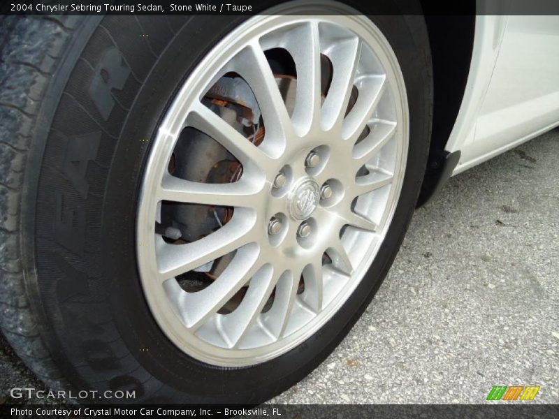 Stone White / Taupe 2004 Chrysler Sebring Touring Sedan