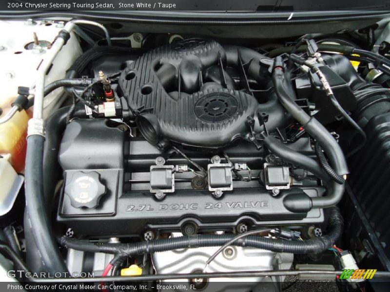 Stone White / Taupe 2004 Chrysler Sebring Touring Sedan