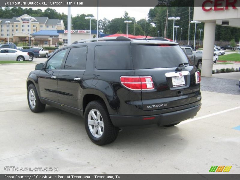 Carbon Flash / Tan 2010 Saturn Outlook XE