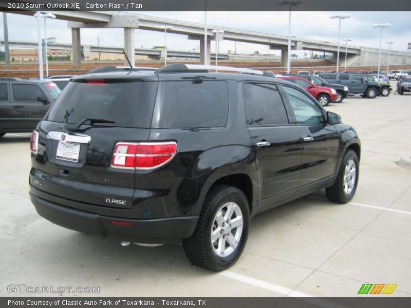 Carbon Flash / Tan 2010 Saturn Outlook XE