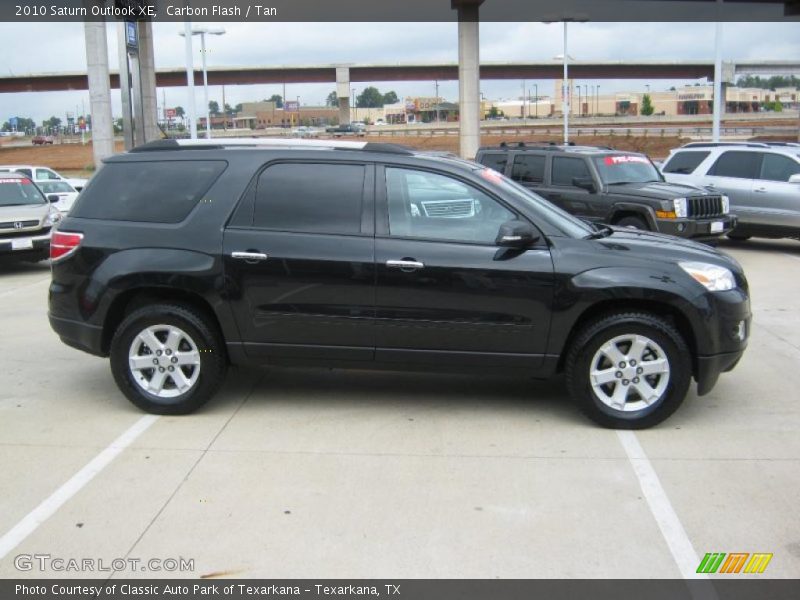 Carbon Flash / Tan 2010 Saturn Outlook XE
