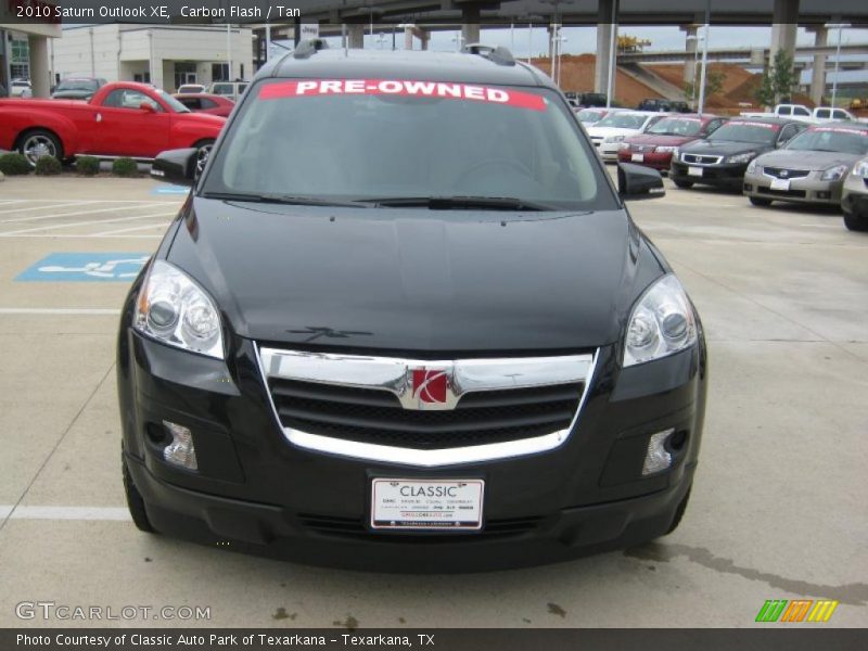 Carbon Flash / Tan 2010 Saturn Outlook XE