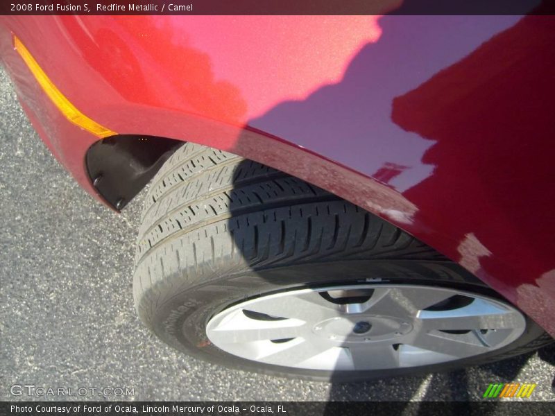 Redfire Metallic / Camel 2008 Ford Fusion S