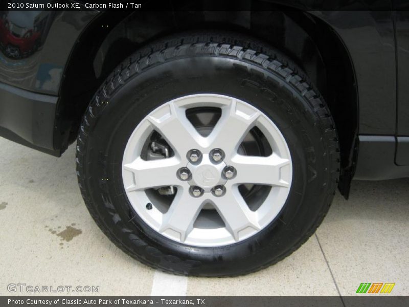 Carbon Flash / Tan 2010 Saturn Outlook XE