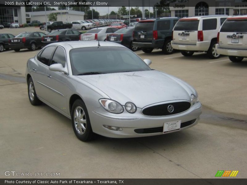 Sterling Silver Metallic / Ebony 2005 Buick LaCrosse CXL