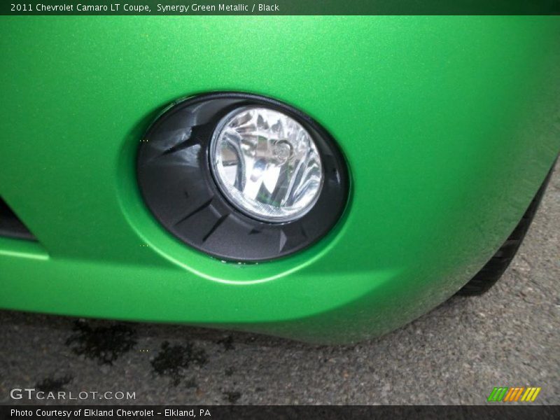 Synergy Green Metallic / Black 2011 Chevrolet Camaro LT Coupe