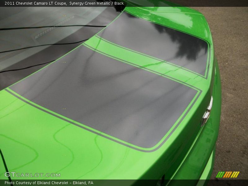 Synergy Green Metallic / Black 2011 Chevrolet Camaro LT Coupe