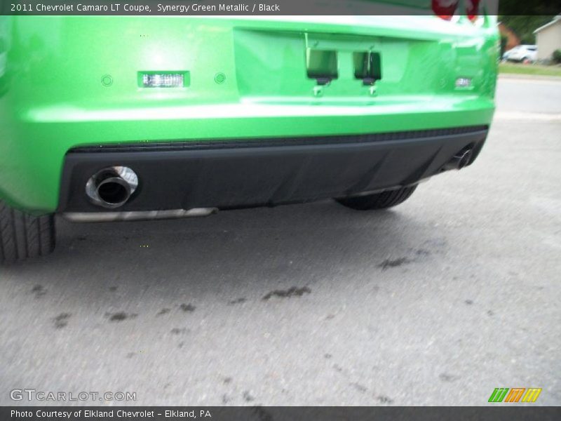Synergy Green Metallic / Black 2011 Chevrolet Camaro LT Coupe