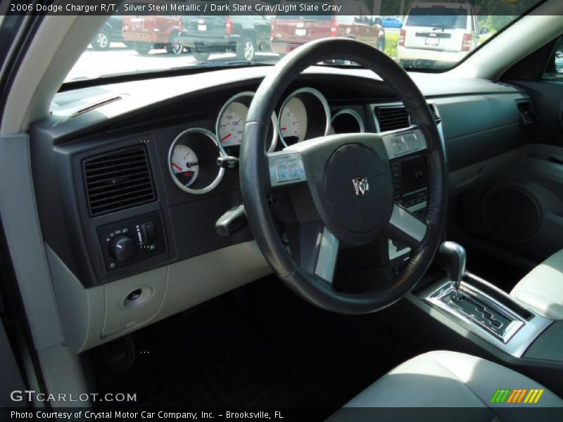 Silver Steel Metallic / Dark Slate Gray/Light Slate Gray 2006 Dodge Charger R/T