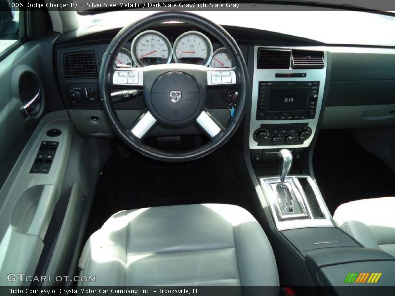 Silver Steel Metallic / Dark Slate Gray/Light Slate Gray 2006 Dodge Charger R/T