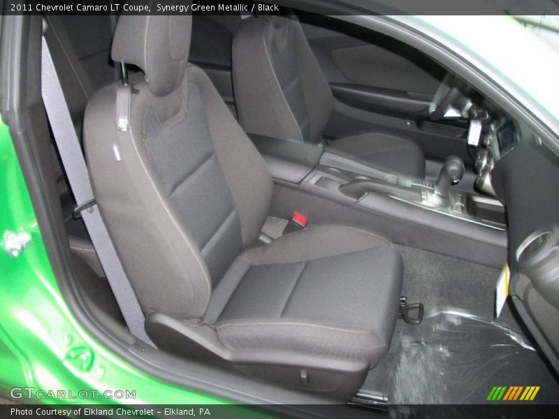 Synergy Green Metallic / Black 2011 Chevrolet Camaro LT Coupe