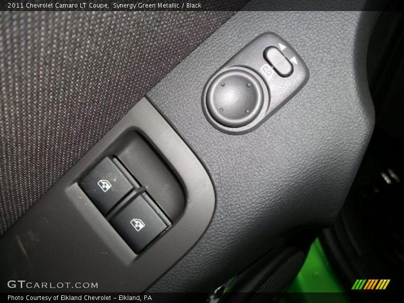 Synergy Green Metallic / Black 2011 Chevrolet Camaro LT Coupe