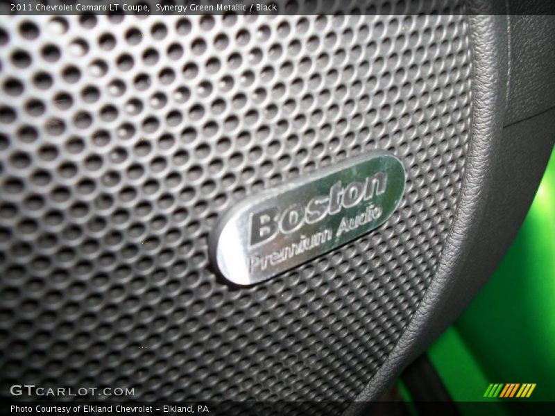 Synergy Green Metallic / Black 2011 Chevrolet Camaro LT Coupe
