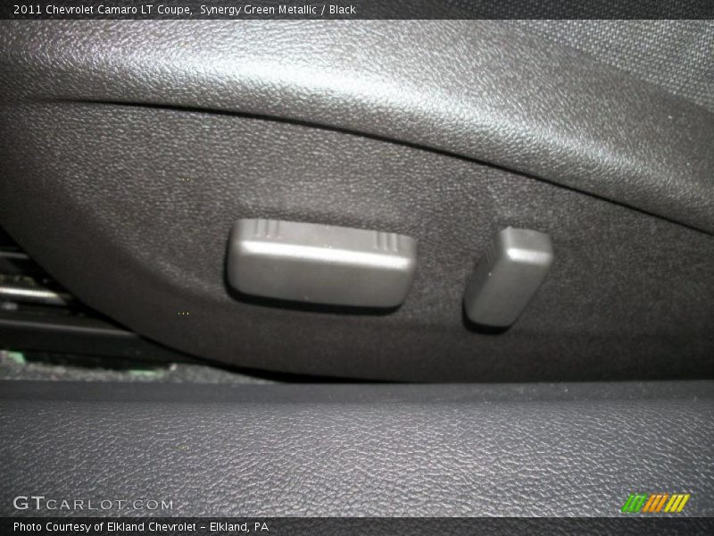 Synergy Green Metallic / Black 2011 Chevrolet Camaro LT Coupe