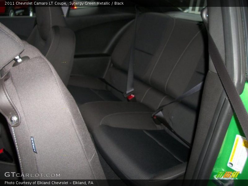 Synergy Green Metallic / Black 2011 Chevrolet Camaro LT Coupe