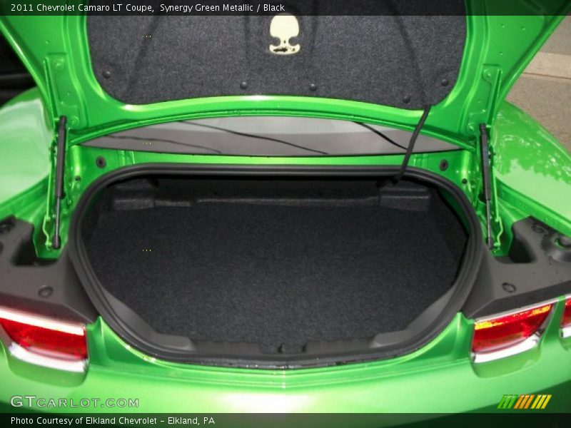 Synergy Green Metallic / Black 2011 Chevrolet Camaro LT Coupe