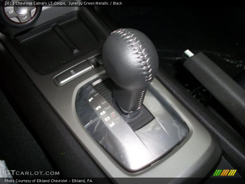 Synergy Green Metallic / Black 2011 Chevrolet Camaro LT Coupe