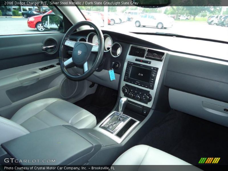 Silver Steel Metallic / Dark Slate Gray/Light Slate Gray 2006 Dodge Charger R/T