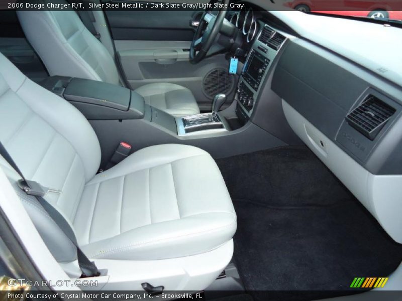 Silver Steel Metallic / Dark Slate Gray/Light Slate Gray 2006 Dodge Charger R/T