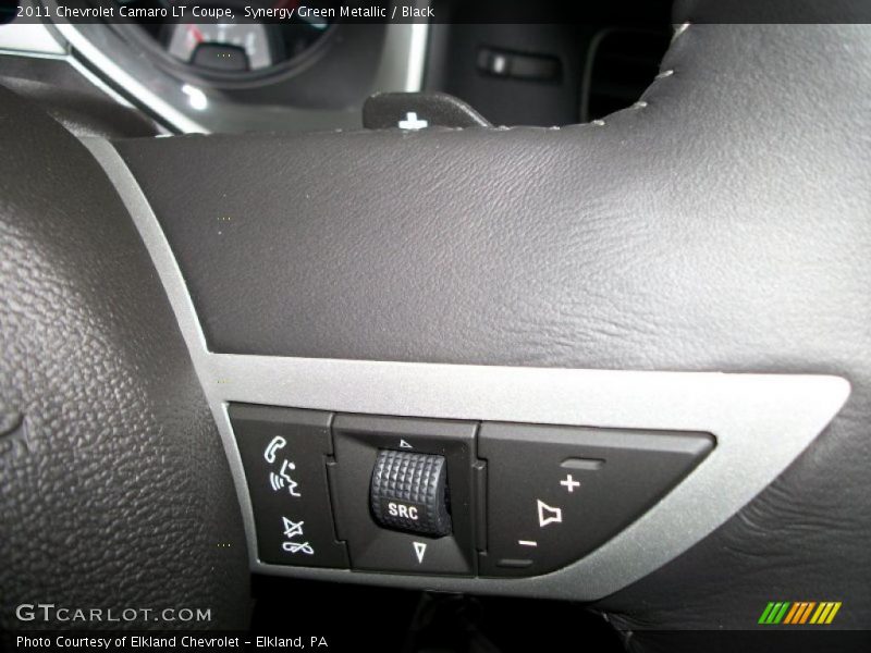 Synergy Green Metallic / Black 2011 Chevrolet Camaro LT Coupe