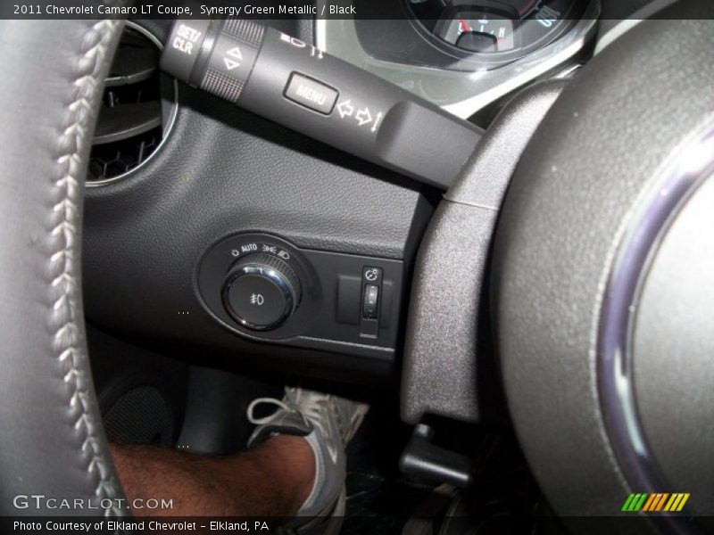 Synergy Green Metallic / Black 2011 Chevrolet Camaro LT Coupe