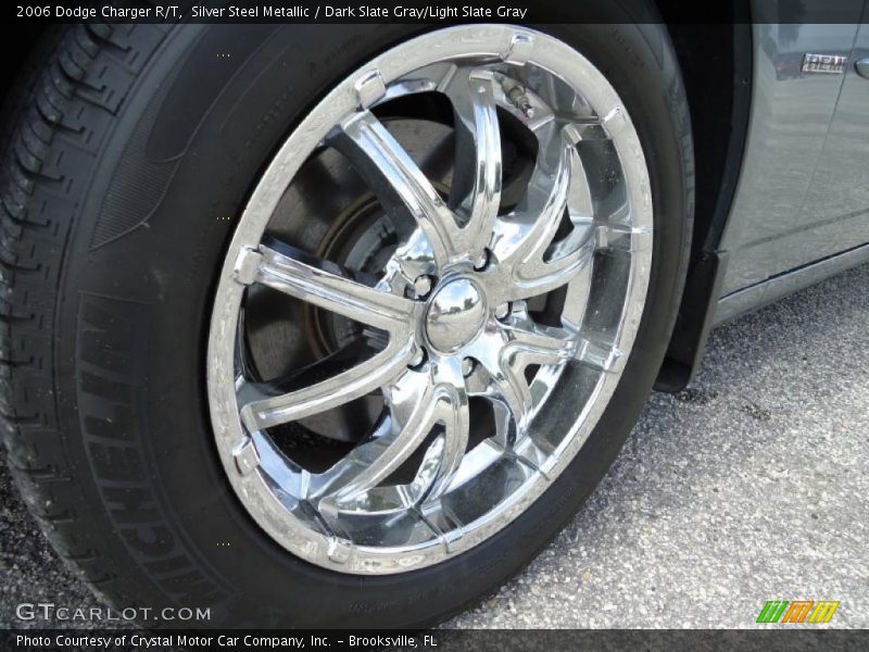 Silver Steel Metallic / Dark Slate Gray/Light Slate Gray 2006 Dodge Charger R/T