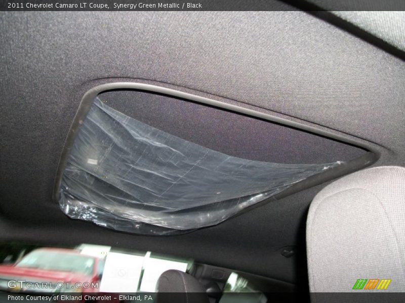 Synergy Green Metallic / Black 2011 Chevrolet Camaro LT Coupe