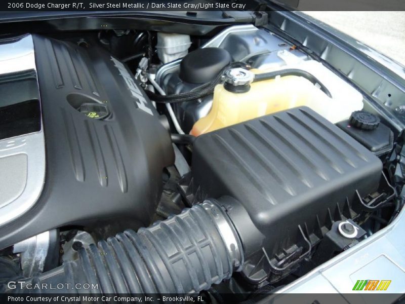 Silver Steel Metallic / Dark Slate Gray/Light Slate Gray 2006 Dodge Charger R/T