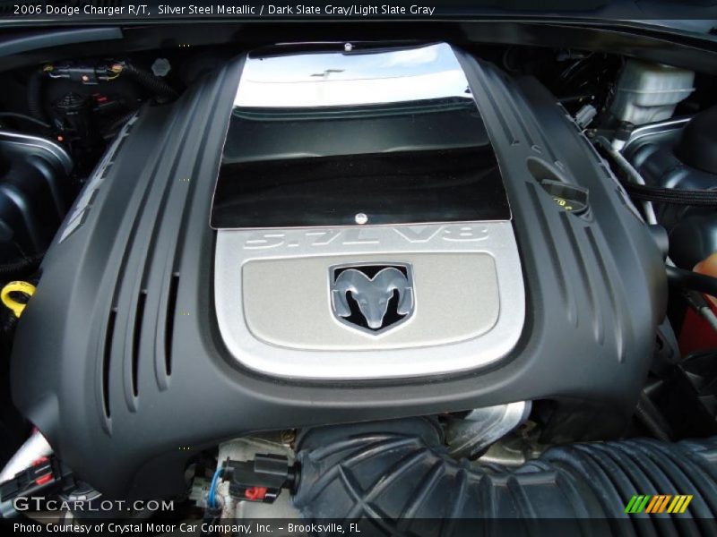 Silver Steel Metallic / Dark Slate Gray/Light Slate Gray 2006 Dodge Charger R/T
